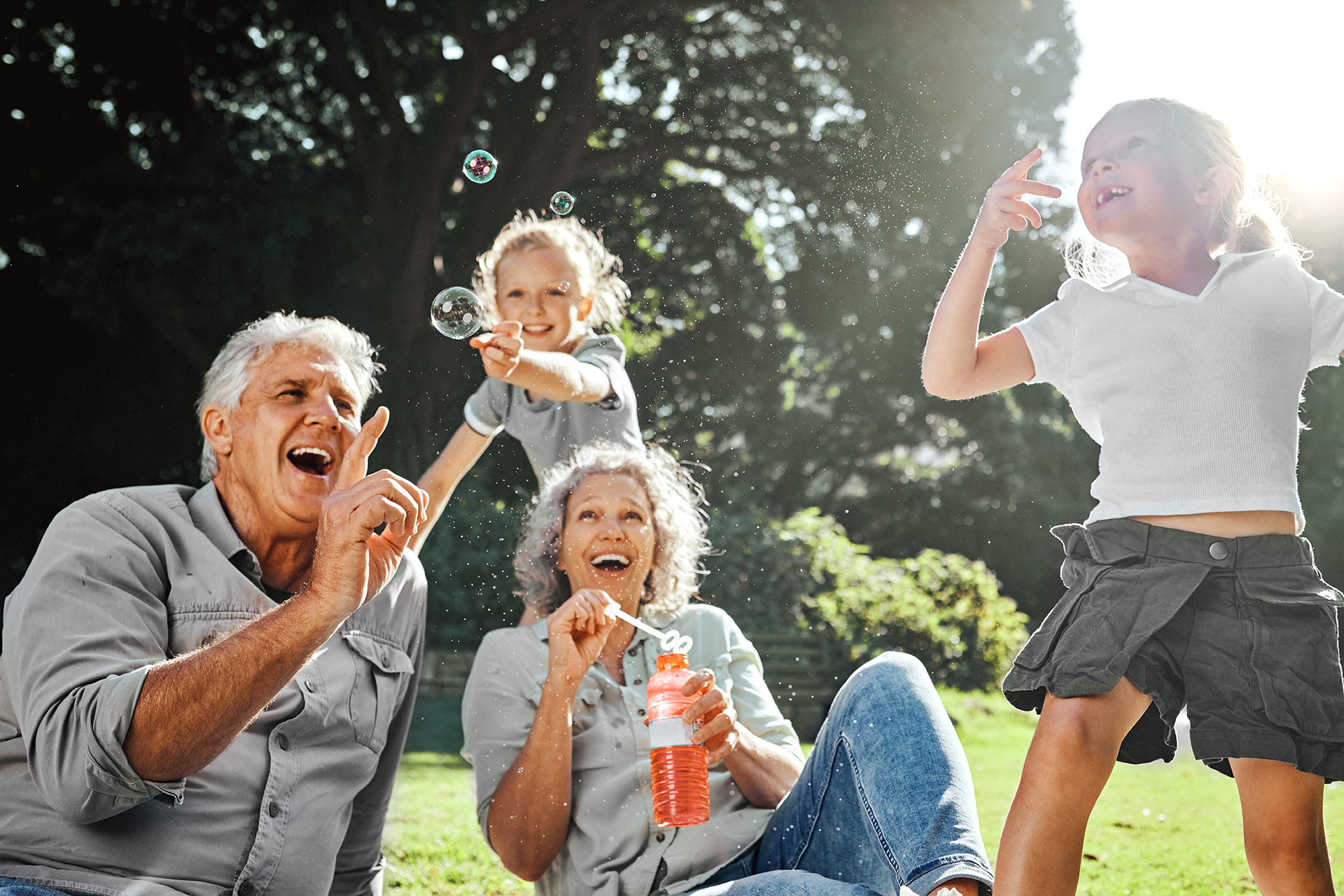 Bild Familie in der Natur